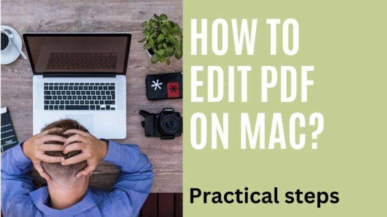 how to edit pdf on mac?