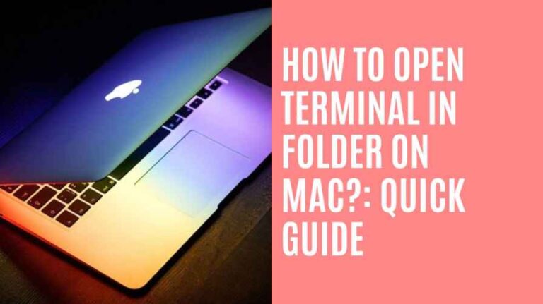 How to open Terminal in Folder on Mac?: Quick Guide